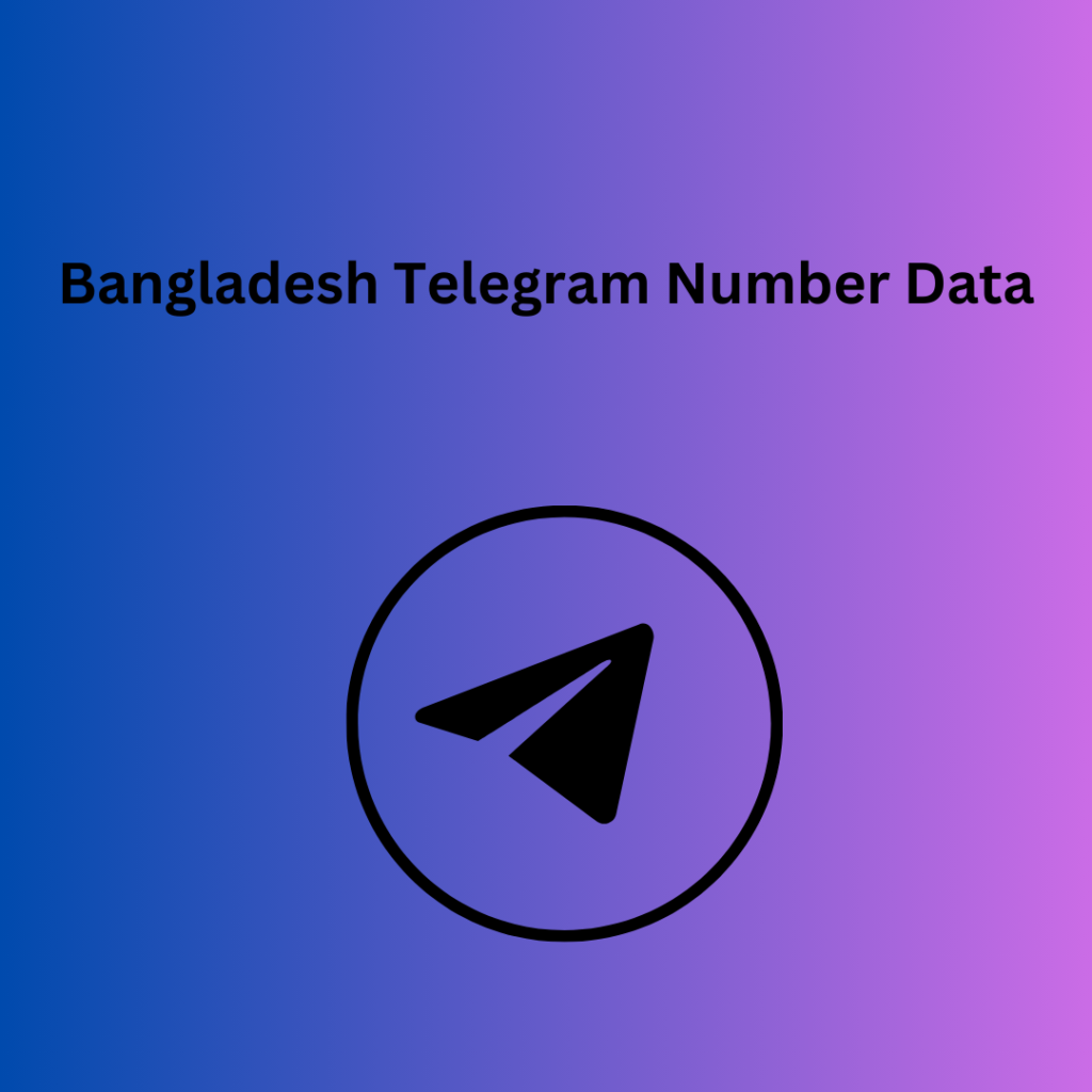 Bangladesh Telegram Number Data